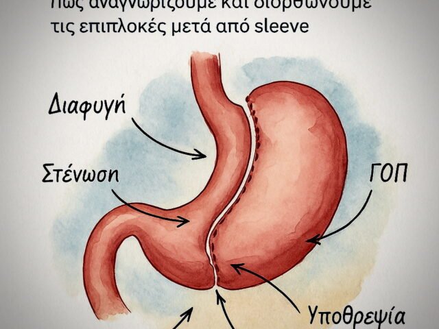 Επιπλοκές μετά από Γαστρικό Μανίκι (Sleeve)